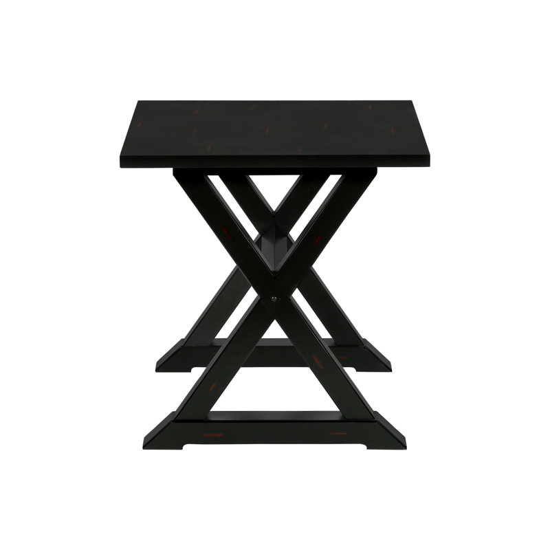 Versatile End Table With Durable Construction And Stylish Appeal For Any Home, Black