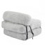Fauteuil à billes d'intérieur pliable, gris clair
