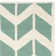 Deedgra Hand Tufted Wool Chevron Rug