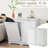 TC Double Tilt Out Trash Cabinet Recycling Trash Can Cabinet With Negative Ion and Deodorizing Function