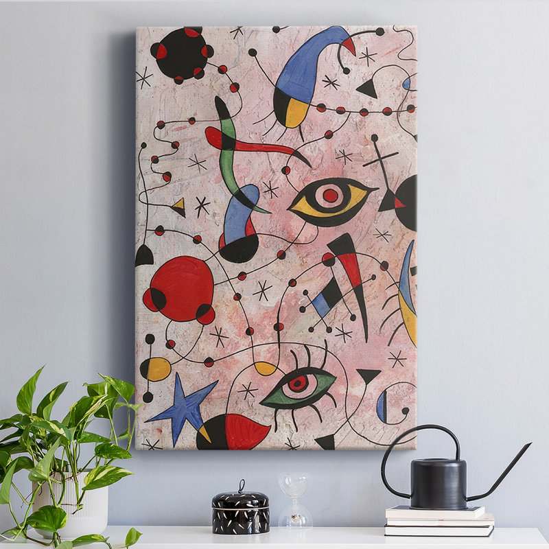 " Miro Memoirs II ", 48" H x 32" W