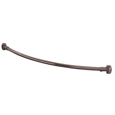 Curved Fixed Shower Curtain Rod