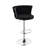 Velvet Bar Stools Set Of 2, Swivel Barstool Upholstered Counter Bar Chairs, Counter Height Barstools Adjustable Kitchen Island Chairs-857565936