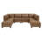 Barnwell Faux Leather U-Shaped Sectional-358446840-372726206