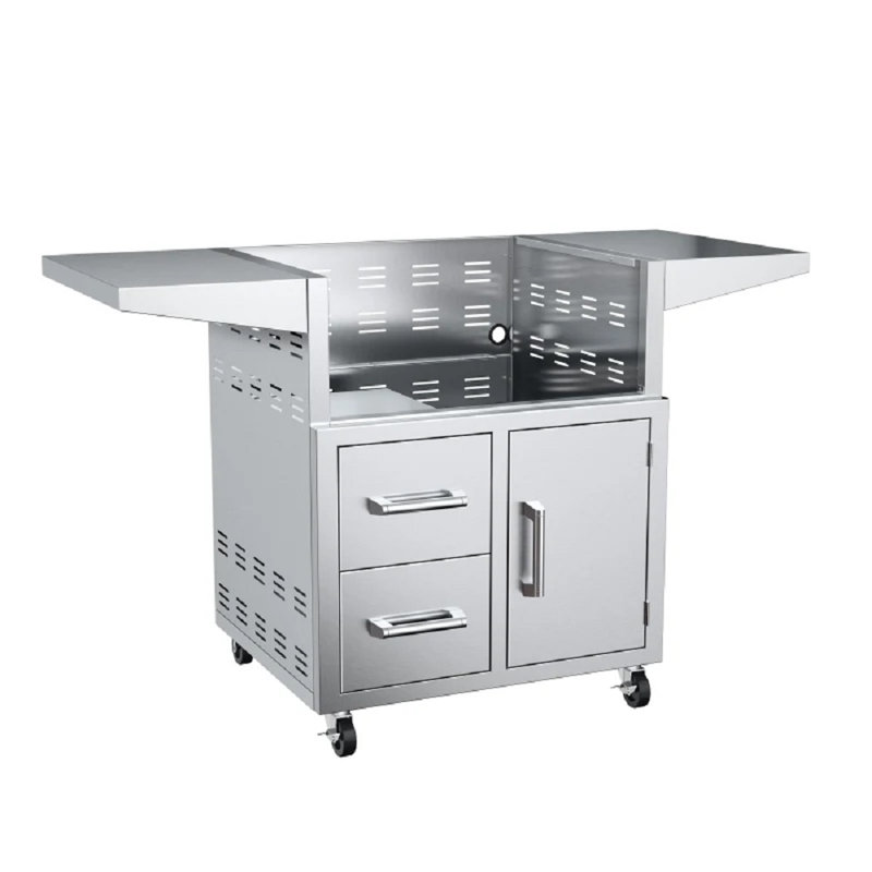 Chariot en acier inoxydable de largeur 30 po edgestar