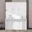 Grand lit escamotable en bois avec bureau, éclairage DEL et station de charge-1547202566