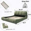 Très grand lit vert-815084579