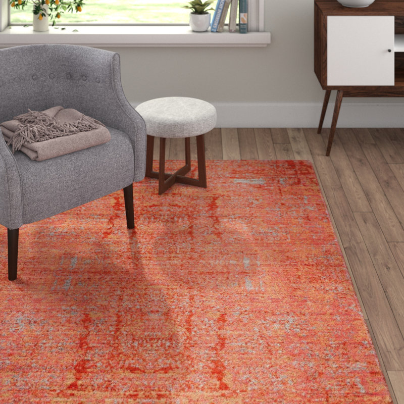 Daulton Abstract Hand Woven Area Rug, Rectangle 122 x 183 cm