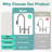 3 Holes 8 Inch Centerset Bridge Kitchen Faucet With Pull Down Sprayer-104947305