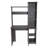 Versalles Writing Desk, Modern Studio or Office Desk, Two Superior Shelves, And Five Side Open Shleves For Books Organization-1970955630