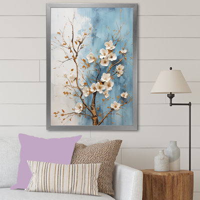 " White Dogwood Blossom Escape V "