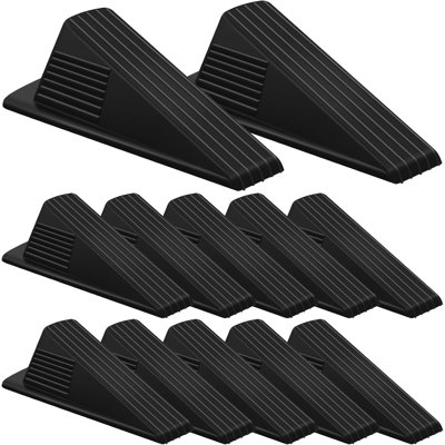 12 Pcs Jumbo Door Stoppers Heavy Duty Door Stopper Tall up to 2inch Tall