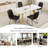 4- Person Solid Wood Top Trestle Dining Table Set-116826525-116826524