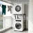 Heavy Duty Washer Dryer Stacking Stand – Anti-Tip & Non-Slip, Portable Rack for Most Front-Load Washers/Dryers, Laundry Space Saver, 26.8"Wx19.8"Dx52"H