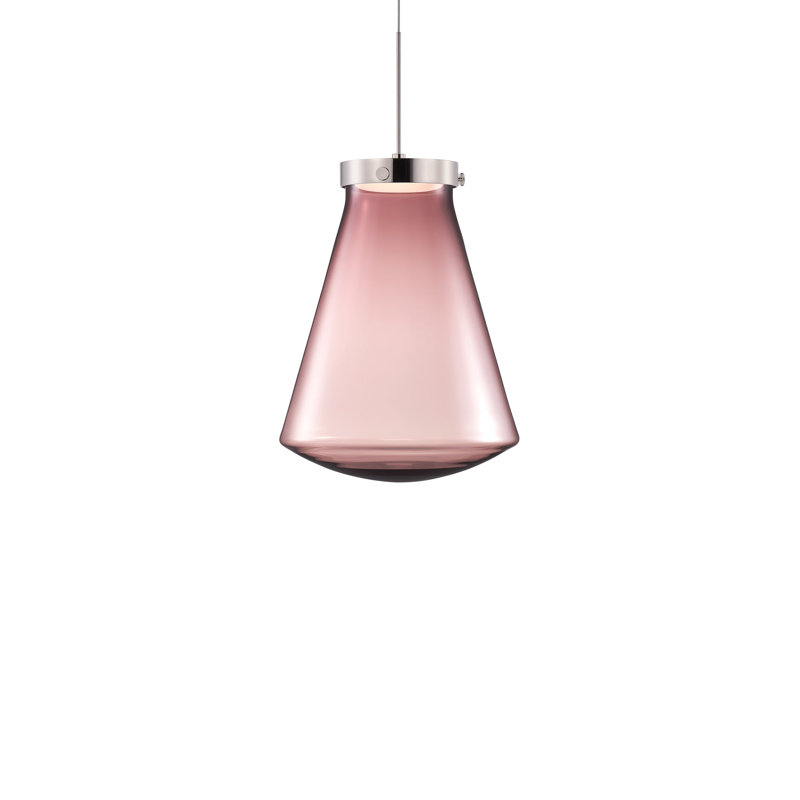 Flask 1 - Light LED Pendant, Fig, 121.5" H x 9" W x 9" D