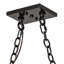 48" Long Laquer Oblong Pendant