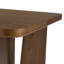 Ensemble de table de salle à manger moderne, table de salle à manger rectangulaire et banc avec pieds en bois massif-125368882-125368883