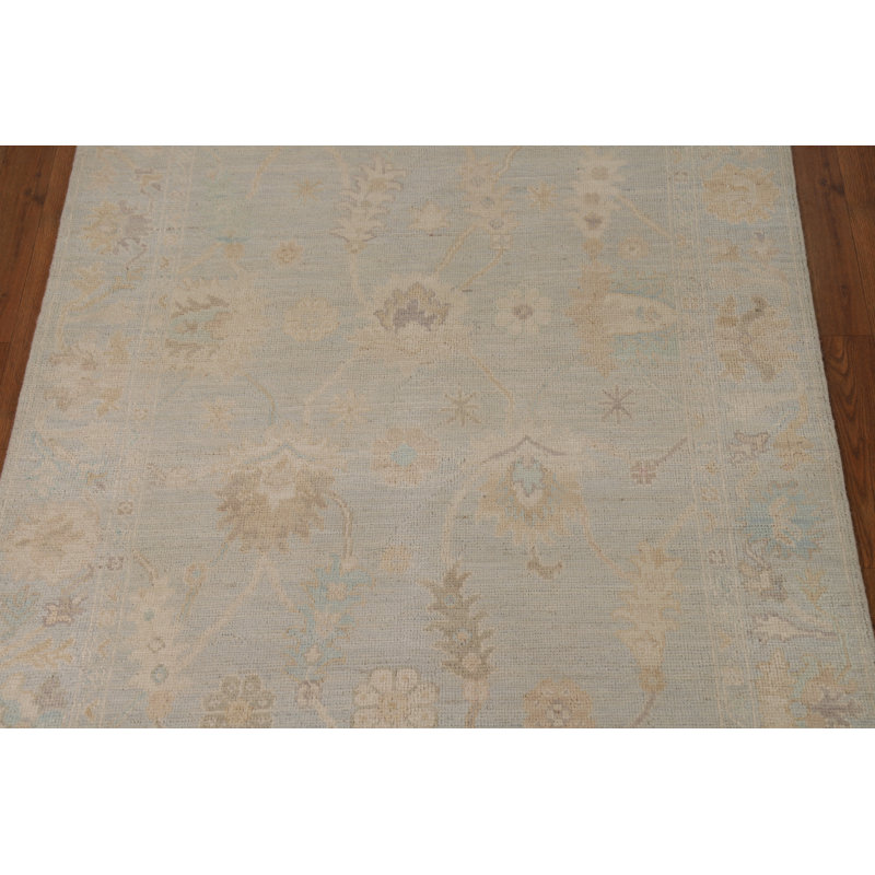 Vegetable Dye Oushak Turkish Rug 4
