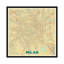« milan retro urban blueprint map », reproduction d’impression sur toile-33081420-72237045-72237050