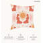 Housse de coussin géométrique en polyester