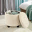 Repose-pieds capitonné avec rangement Modern-1081948350