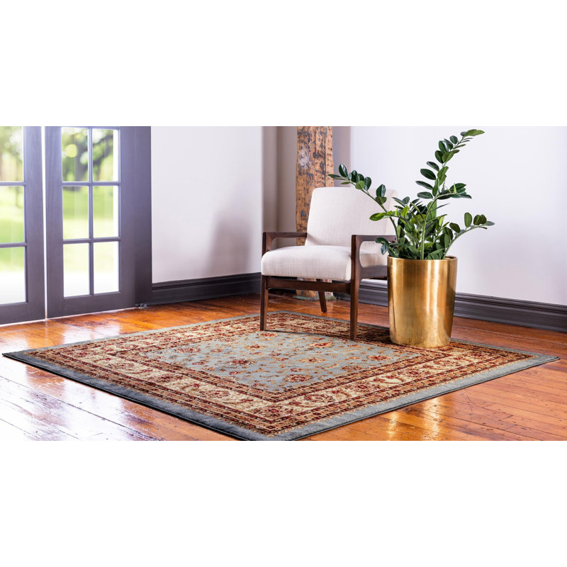Niles Floral Indoor Rug, Square 4'1"