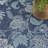 Rectangle Pamilyn Floral Polypropylene Indoor/Outdoor Area Rug in White/Navy Blue-787906458