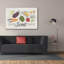 «Garden Goodies 1 Cream» par Laura Marshall, art mural sur toile-825954406