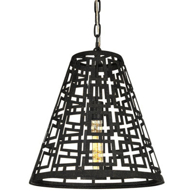 Luminaire suspendu conique à 1 lumière Fifth