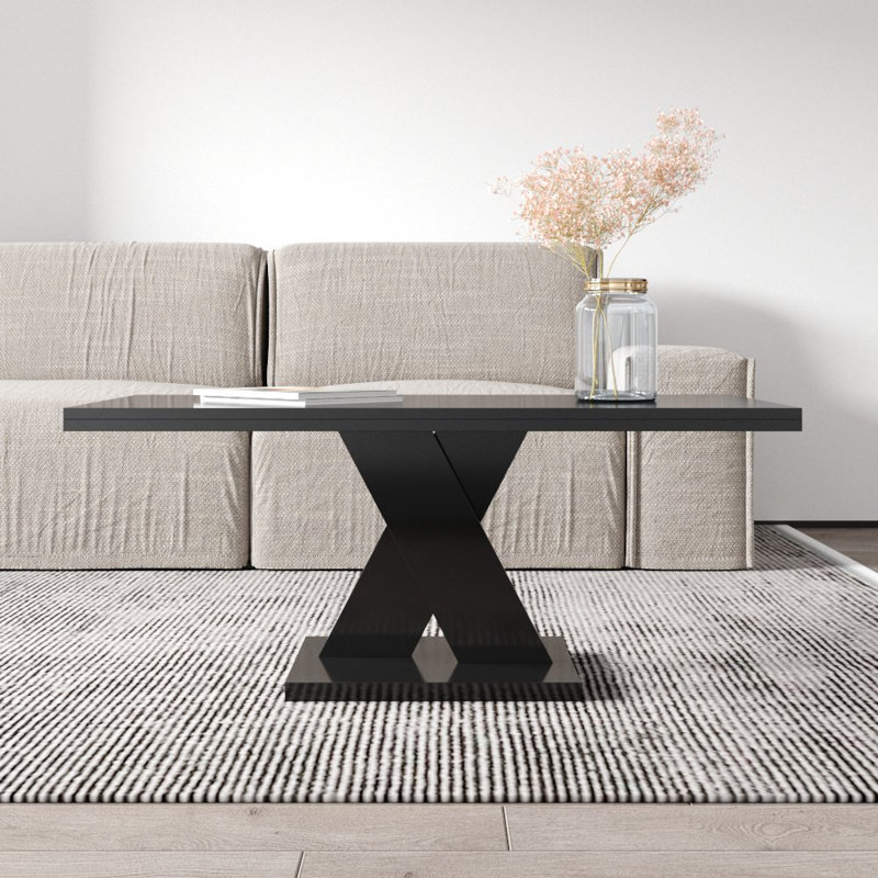 Table basse Pehrson Dilshod, Noir, Noir