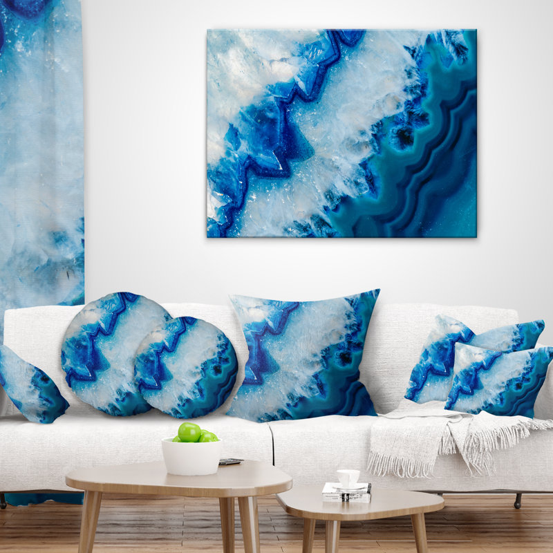 Abstract Geometric Reversible Throw Pillow