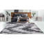 Tapis gris anthracite à poils longs Asay-222374576