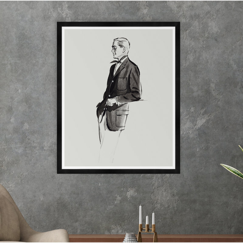 Gentleman Study Iii Print