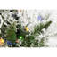 Snowy 9' White Pine Aritificial Christmas Tree with 850 Clear Lighs-1424656865