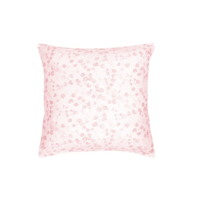 Rosée rose pink Euro sham