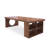 Tan Rectangular Solid Wood desk-1029139936