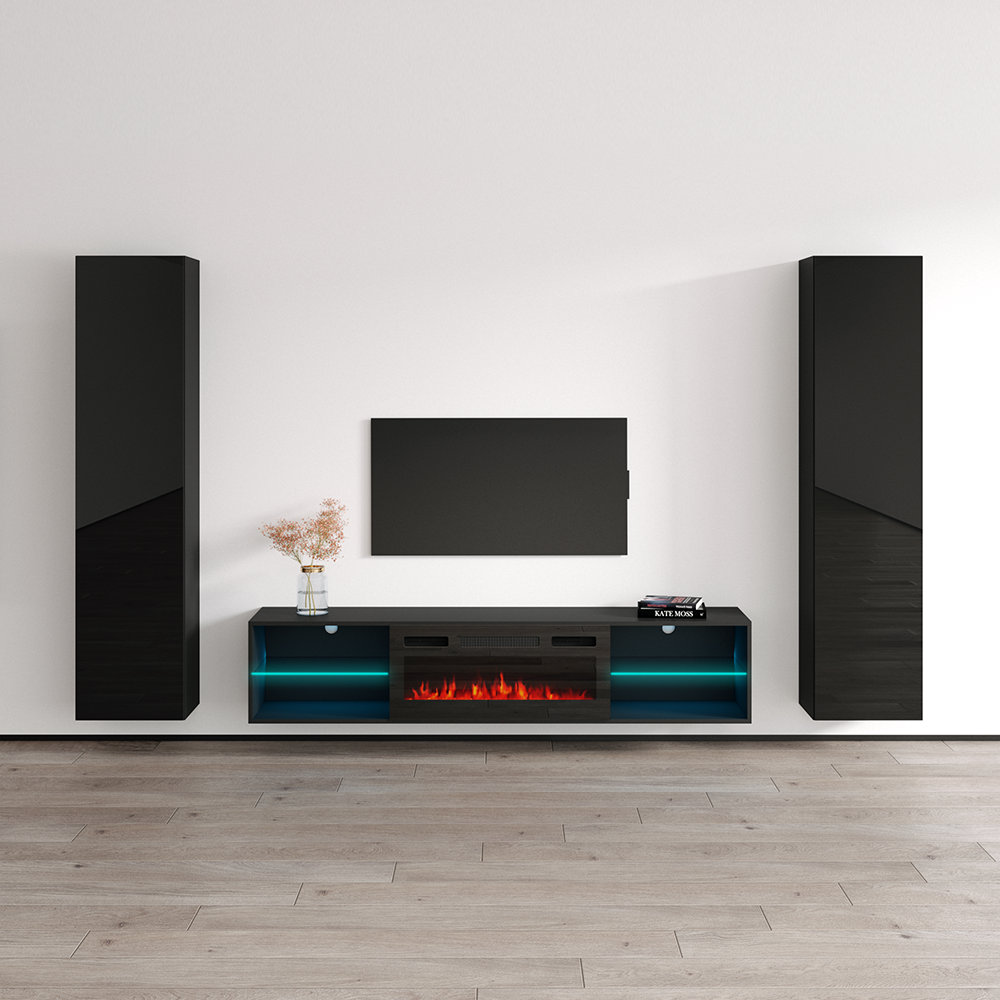 Brayden Studio® Brezlin Entertainment Center for TVs up to 78" with ...