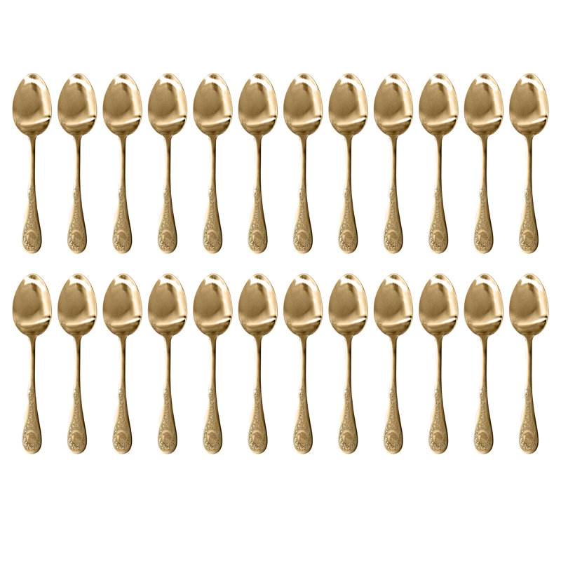 Diana Stainless Steel Dinner Spoon, Ice Gold
