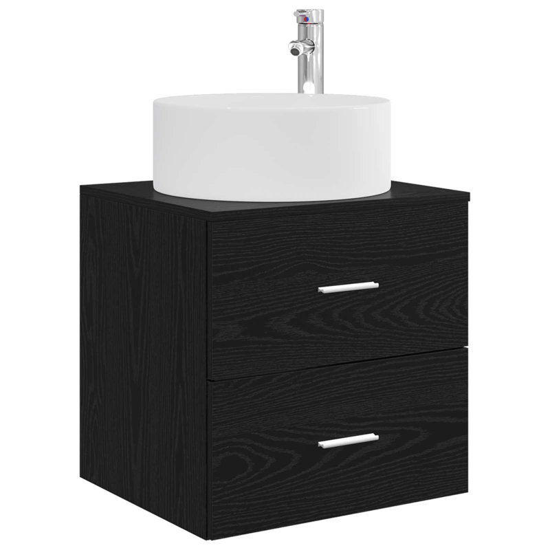 495 mm Bathroom Vanity, Black