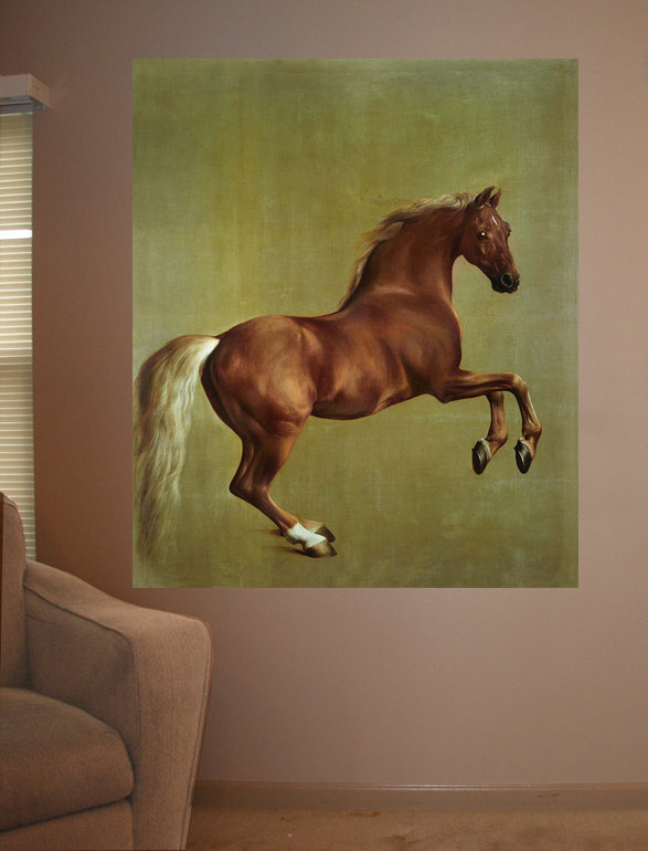 Non-Wall Damaging Wall Decal, 24" H x 20" W