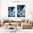 Brampt Octopus Tentacles Blue And White-108550265