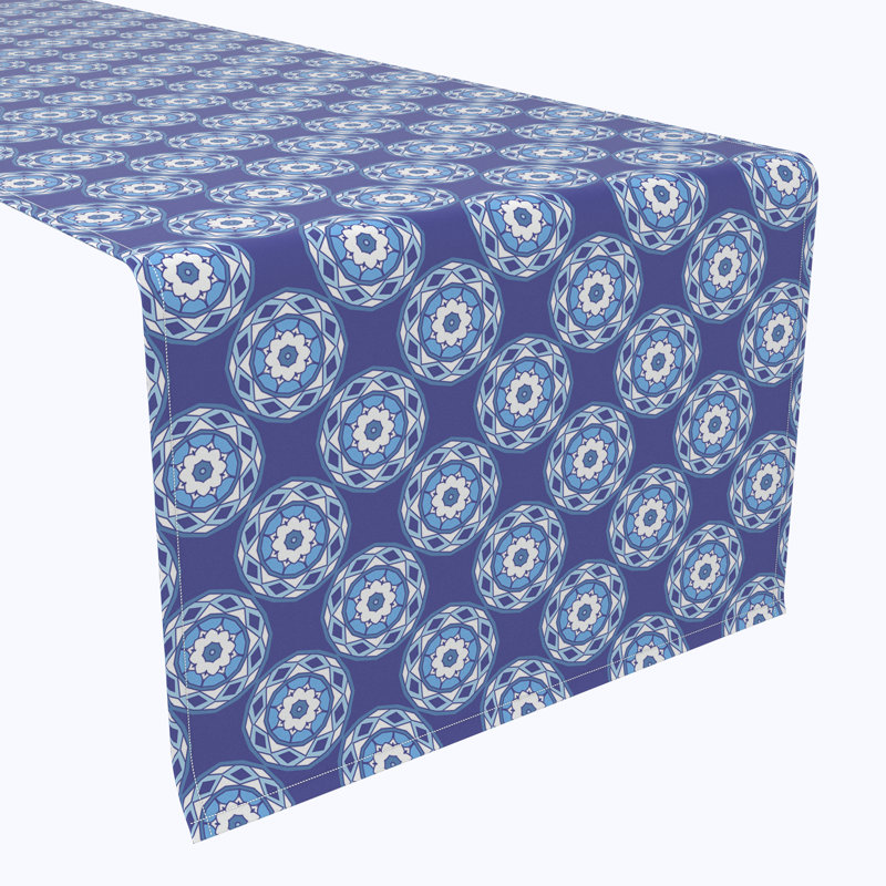 Hazina Tile Design Table Runner