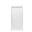Armoire blanche Carruthers pour ranger le vin et les dossiers dans le salon