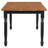 Exscevin Rectangular 63-Inch Wood Dining Table Walnut