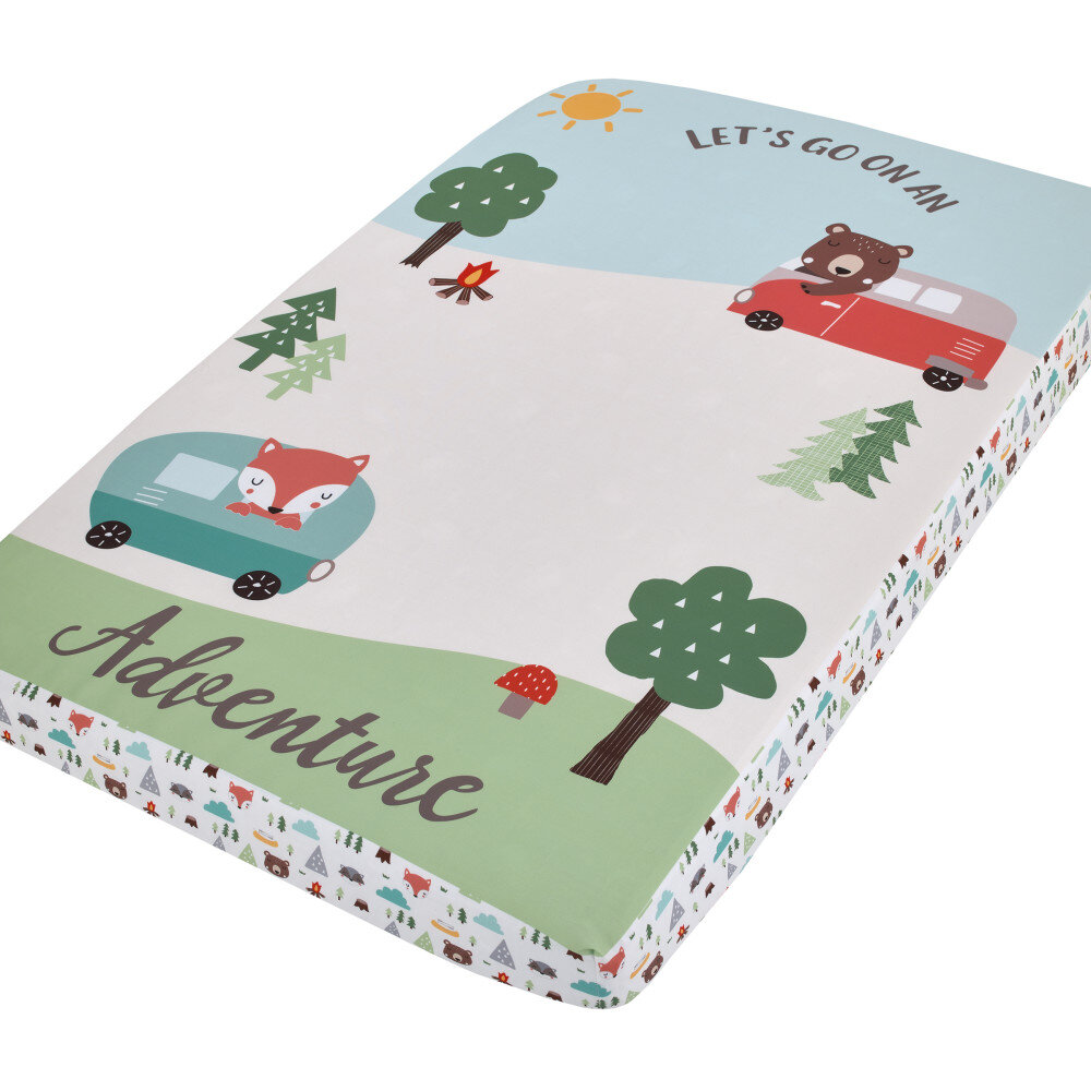 Fitted sheet 50 x 70 cm for crib or changing mat BONJOUR LITTLE