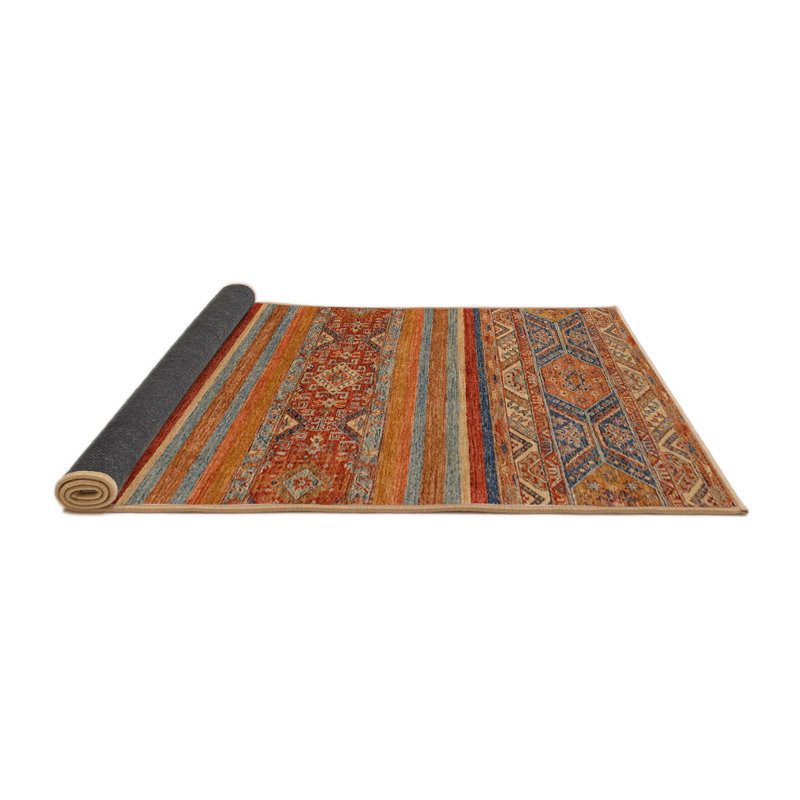 Abstract Indoor Rug, Round 4'