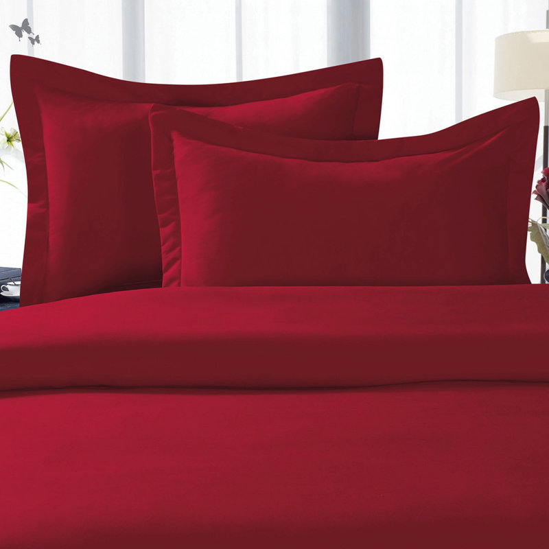 Ensemble de housse pour couette, Bourgogne, Simple/Simple TG