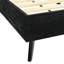 Structure de lit plateforme Branon en bois avec finition noire-124592957