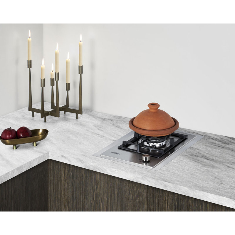 Summit Appliance 20" 22" 24" 30" 36" 40" 48" 60" Stainless Steel Smart 1 Burner Cooktop with Dual Size Power Burner and with Downdraft Ventilation
