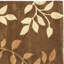 Tapis brun en laine touffeté à la main Chanler-2145630434